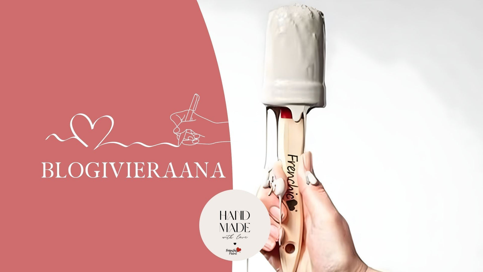 KIRSIN FRENCHIC PROJETITI OSA 2 - TRIM PAINT MAALIEN AATELIA-Frenchic Paint Finland