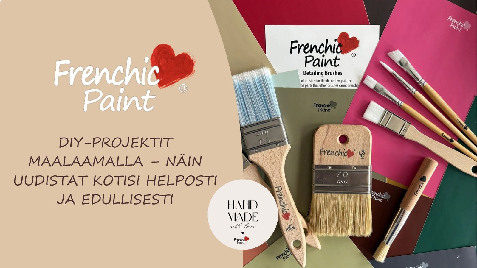 Omakotitalon 1 remontti maalaamalla.