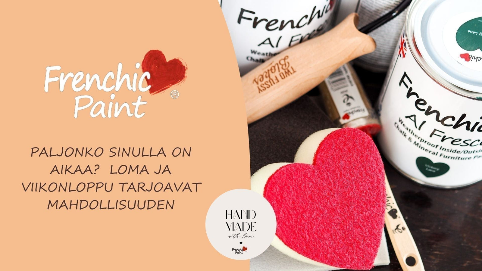 Mitä kannattaisi maalata kun on vain vähän aikaa?