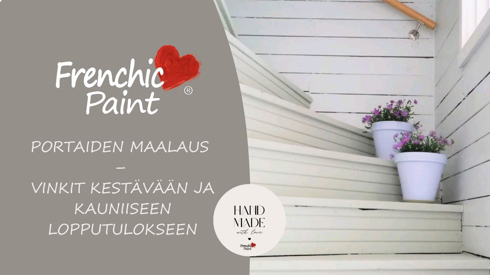 portaiden maalaus ohjeet.