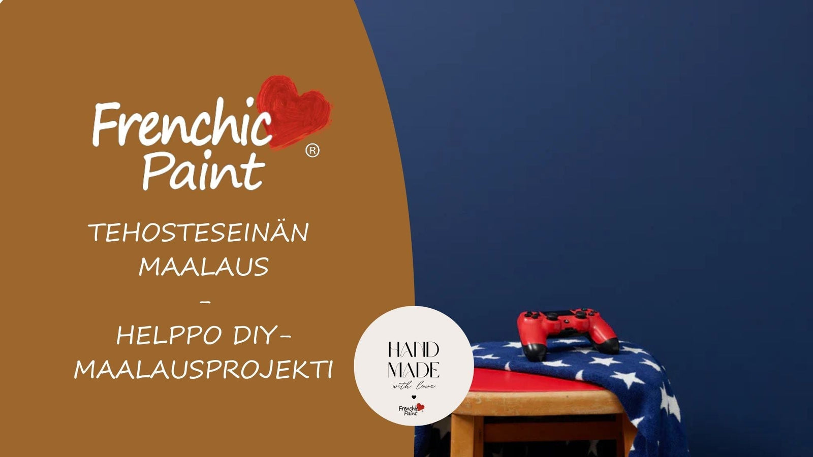 tehosteseinän maalaus ohjeet.