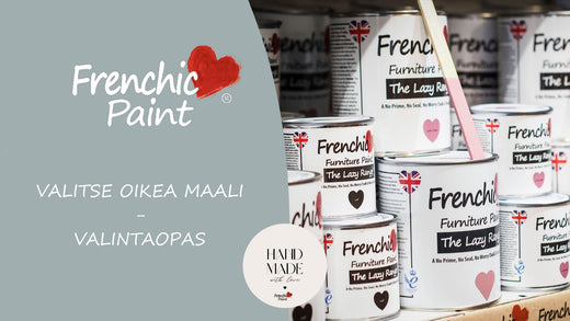 valitse oikea maali oikeaan kohteeseen opas.