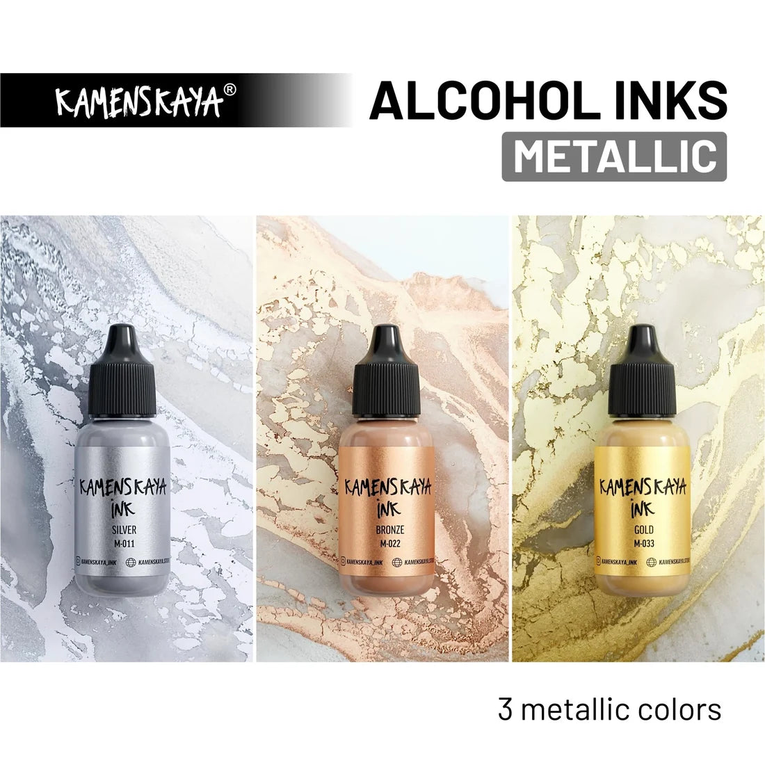 KULTA Alkoholimuste I 15ml I Kamenskaya-Frenchic Paint Finland