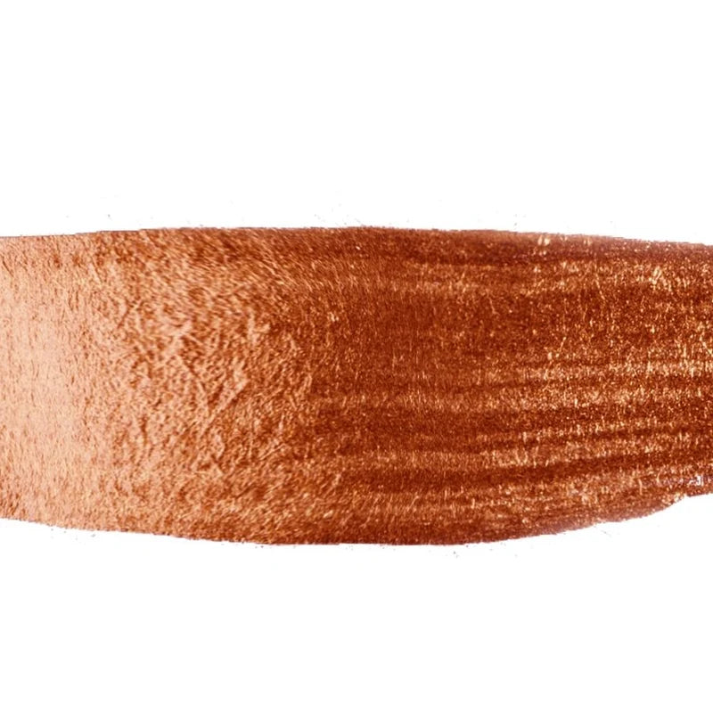 Liquid Leaf Paint luo sen sijaan yhtenäisen, aidon metallin kaltaisen kiillon.