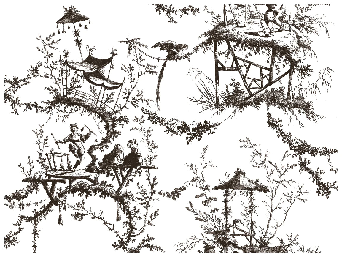 Petits Parasols - Paint Inlay