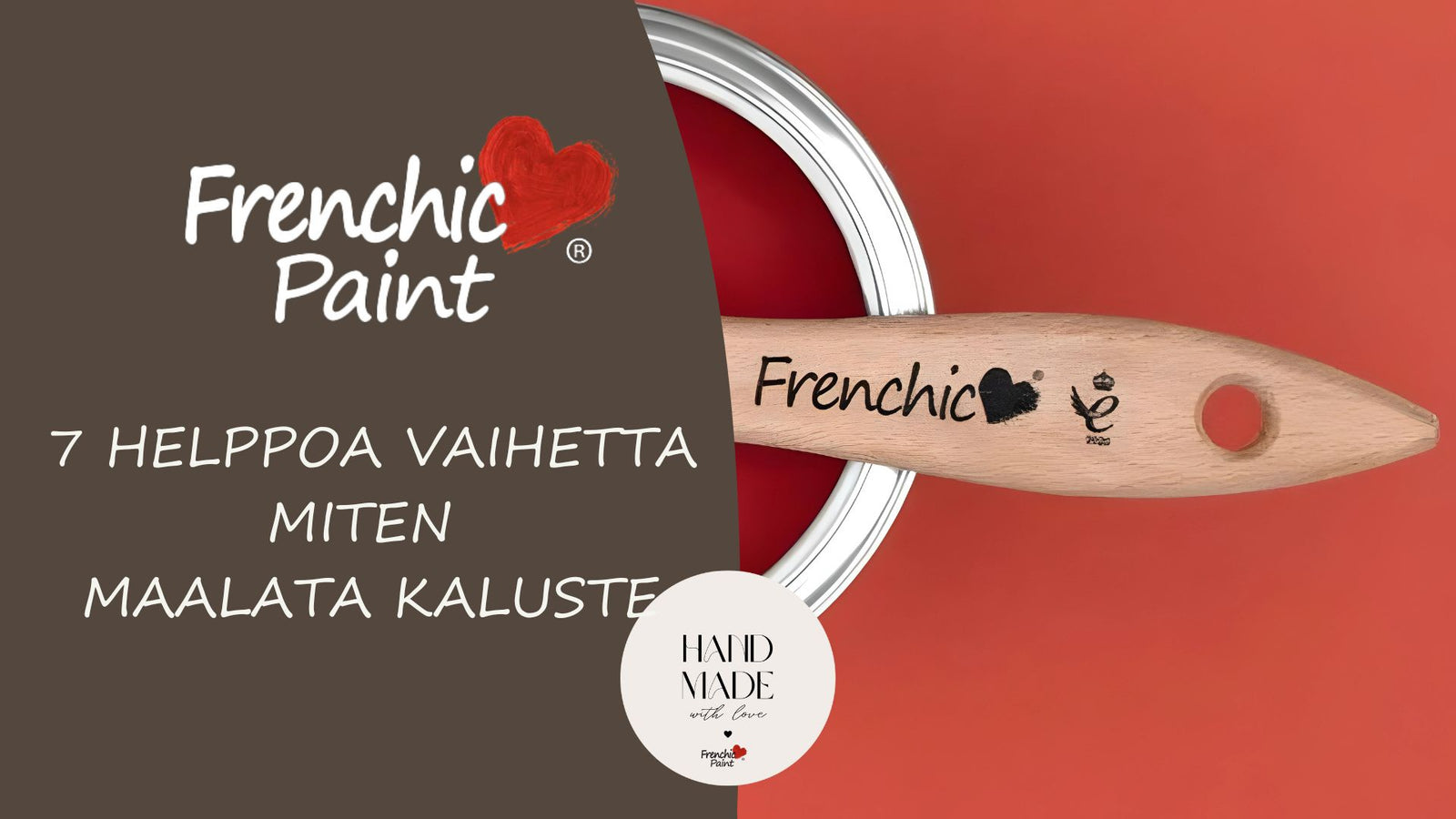 Helpot ohjeet miten maalata kaluste.
