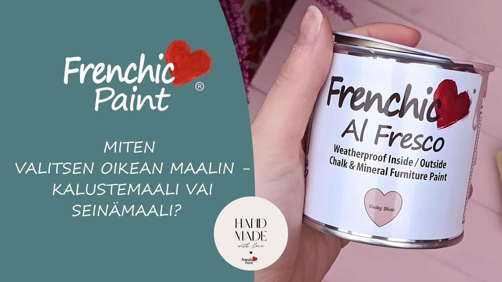 Miten valitsen oikean maalin, maalin valintaopas. 