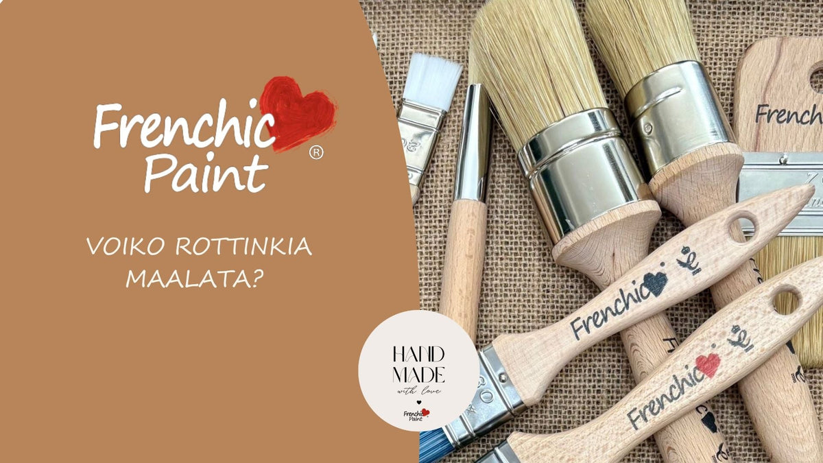 Voiko Rottinkia maalata? Näillä ohjeilla onnistut. 