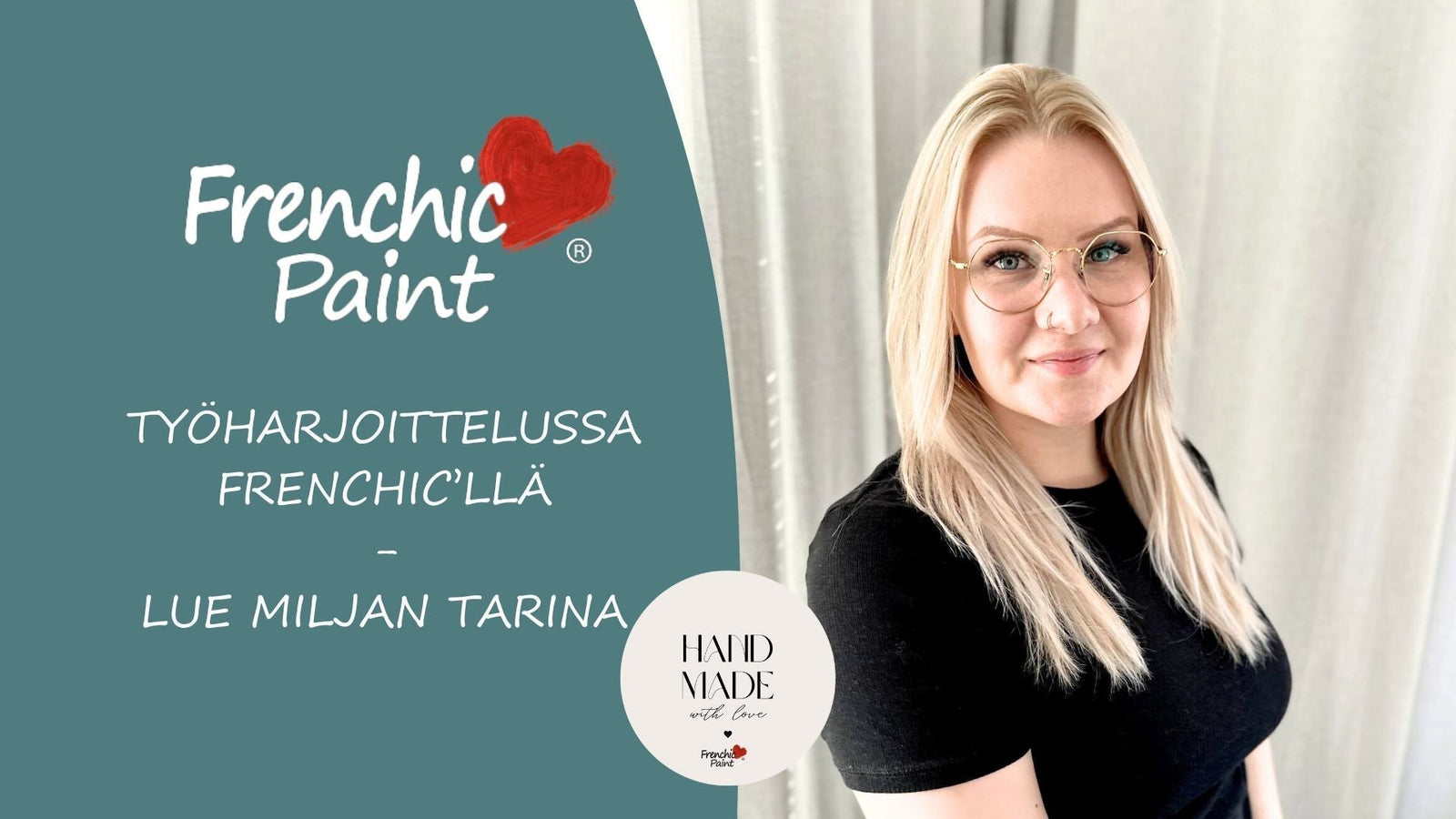 Työharjoittelussa Tampereella Frenchic'llä. 