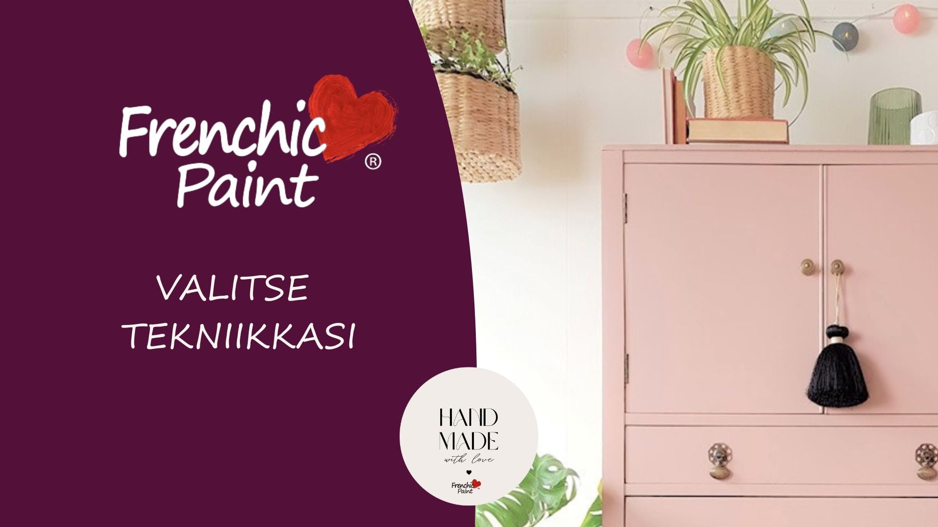 Kokeile ja opi lisää kalkkimaalauksesta seitsemän erilaista kalustemaalaustyyliä. 