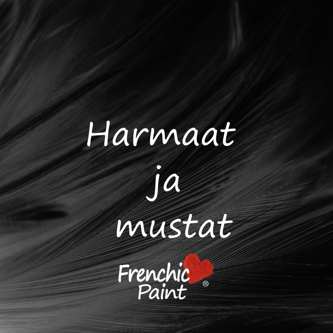 Kauneimmat harmaat ja mustat sisustusvärit.