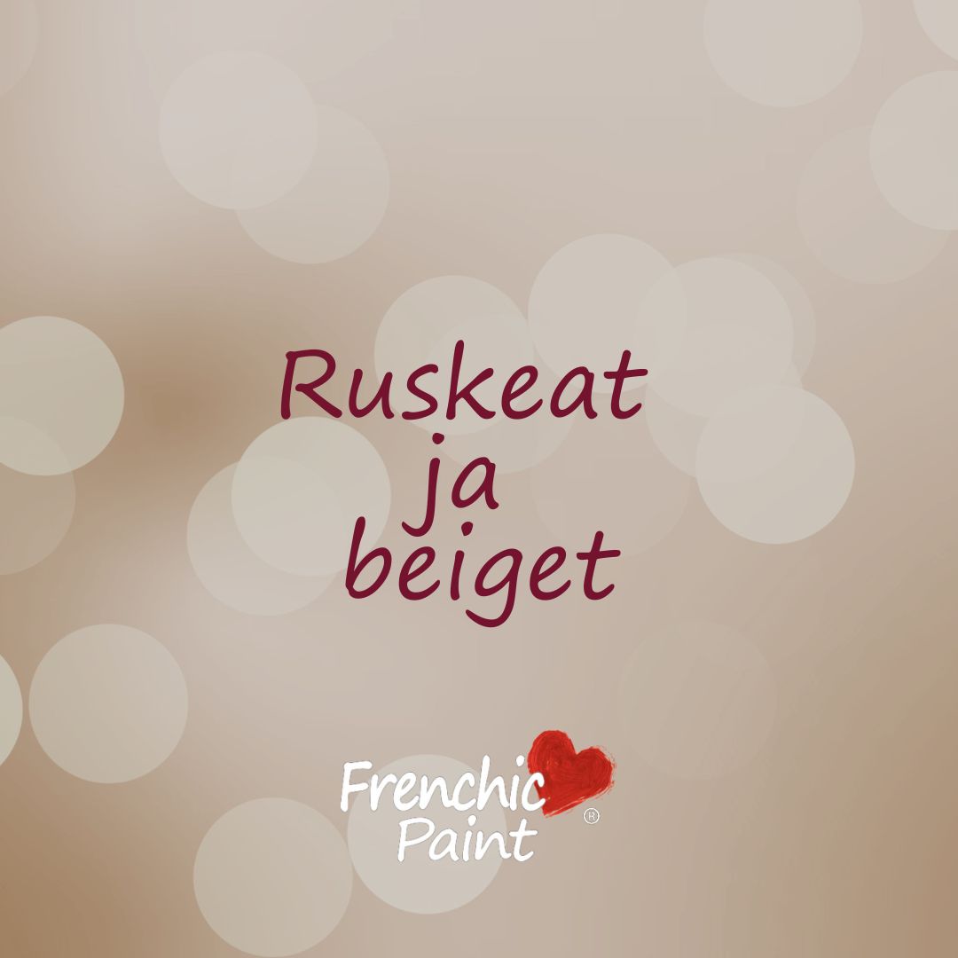 Kauneimmat sisustusvärit, luonnolliset ruskeat ja beiget.