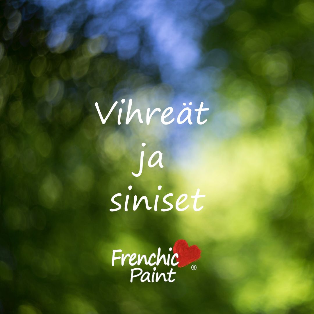 Kauneimmat vihreät, siniset ja turkoosien luonnolliset sisustusvärit.