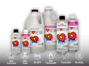 ArtResin 1 gal / 3,78L - epoksi - Frenchic Paint Finland