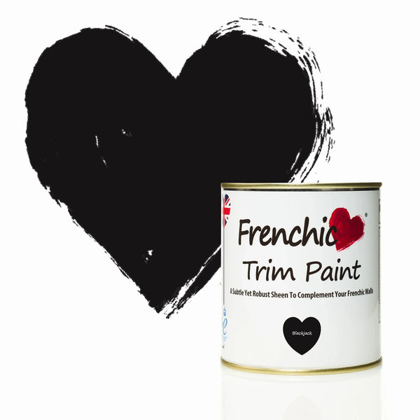 Blackjack - musta maali TP - Trim Paint listamaali - Frenchic Paint Finland