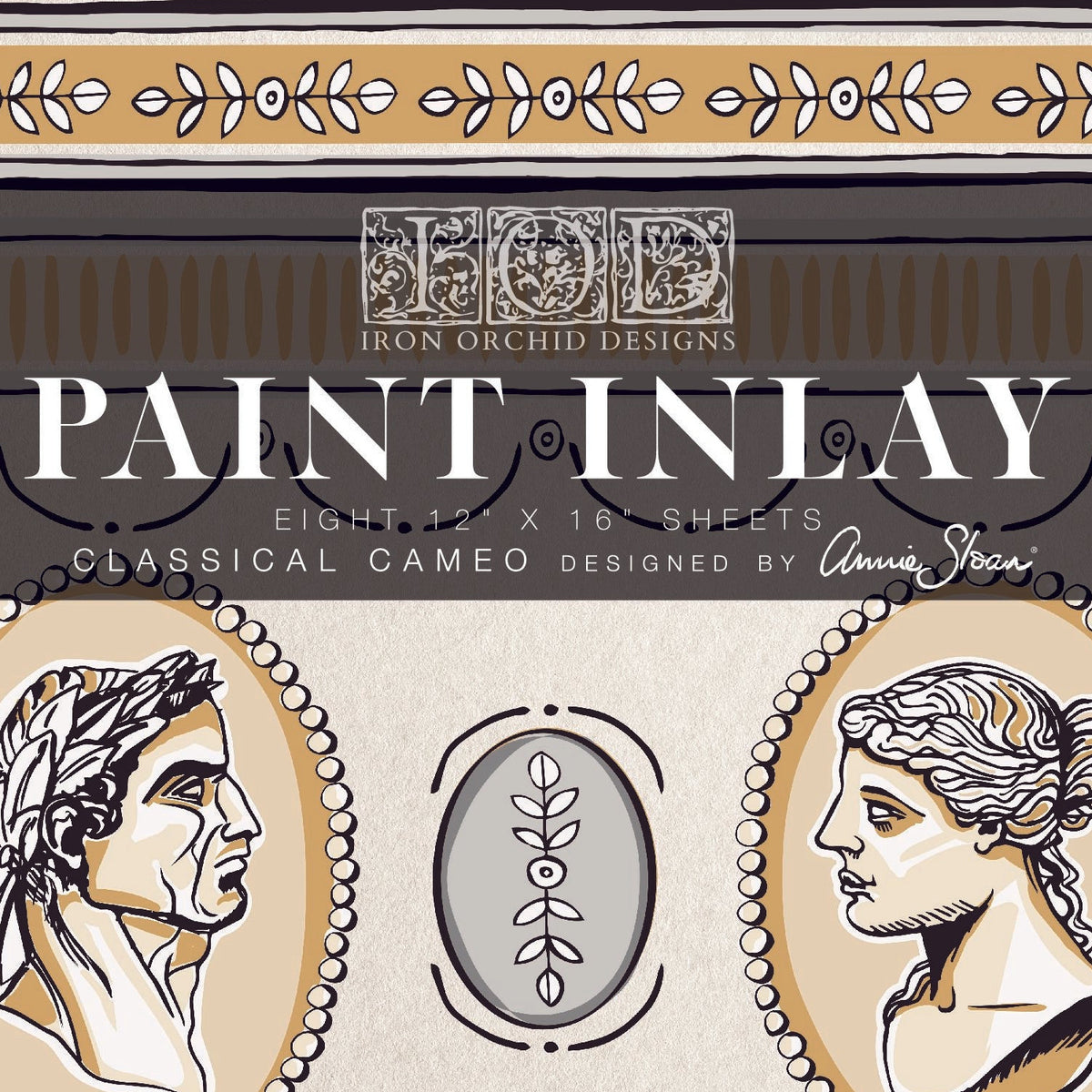 Classical cameo - Paint Inlay - Paint inlay iod - Frenchic Paint Finland