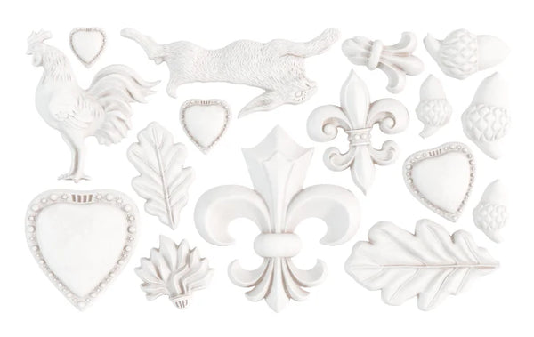 Fleur de Lis- silikonimuotti - - Frenchic Paint Finland