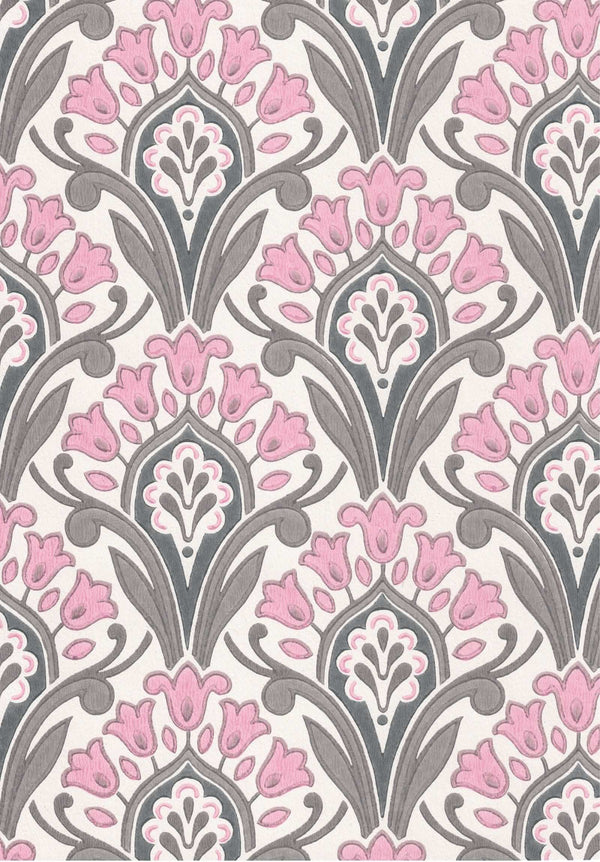 HYASINTTI tapetti vaaleanpunainen 68738 Frenchic.