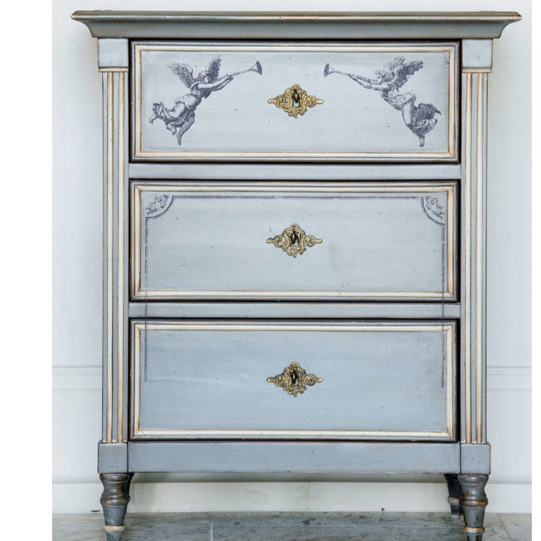 Enkelit ja siivet- leima.