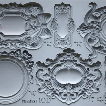 Frames 3 -silikonimuotti-Frenchic Paint Finland