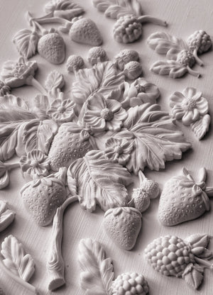 Wild Berries -silikonimuotti-Frenchic Paint Finland