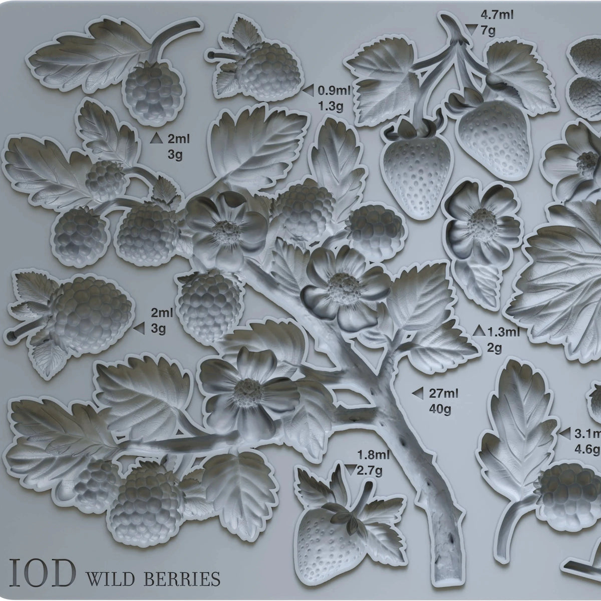 Wild Berries -silikonimuotti