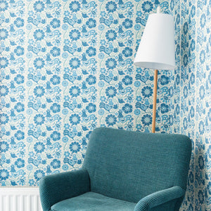 KUKOT tapetti sininen 68777 Frenchic.