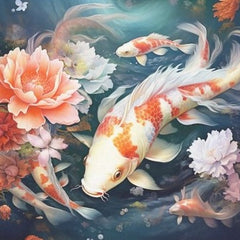 Koikarppi - yksittäiset decoupage taidearkit-degoupage-Frenchic Paint Finland