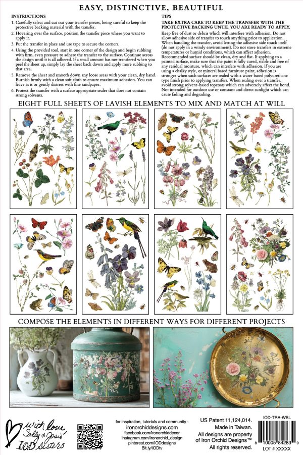 Villiniitty - Wilde Bloemen siirtokuvat Frenchic. 