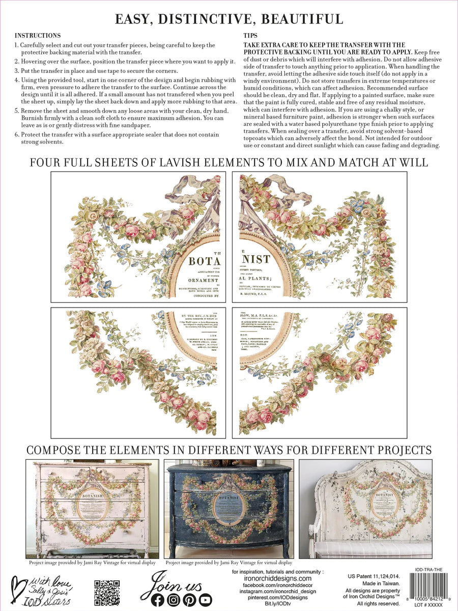 botanist-transfer-siirtokuvat- Frenchic. 