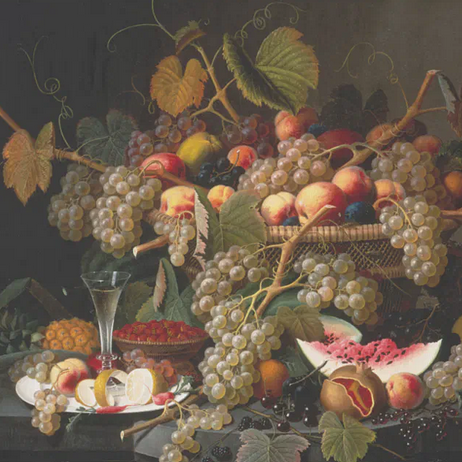 Hedelmät - yksittäiset decoupage taidearkit Frenchic.