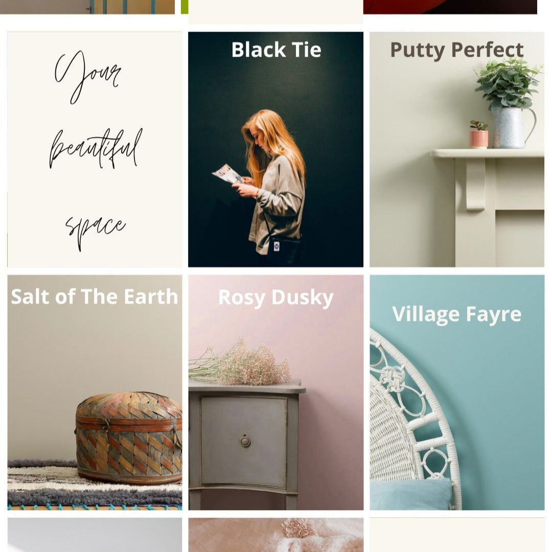 valitse kotiisi ja sisustukseen upeimmat sävyt ja maalit Frenchic sarjasta. 