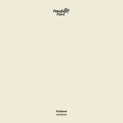 Parchment on luonnonvalkoinen Frenchic maalisävy, joka saat nyt Peel & Stick sävymallina.