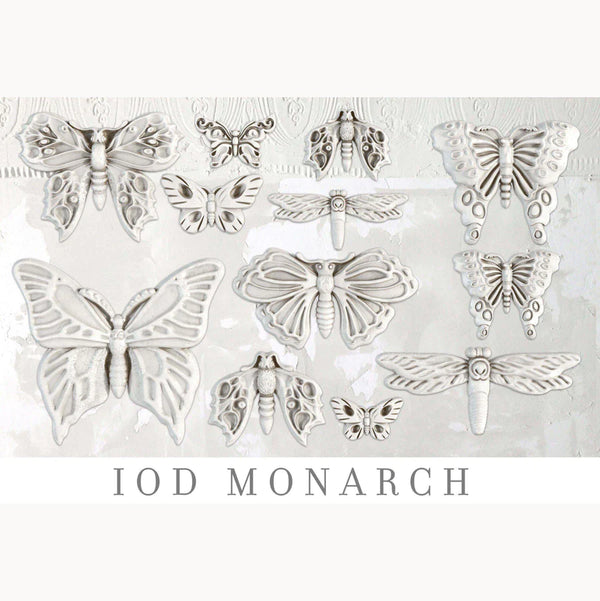 Perhoset Monarch silikonimuotti - - Frenchic Paint Finland