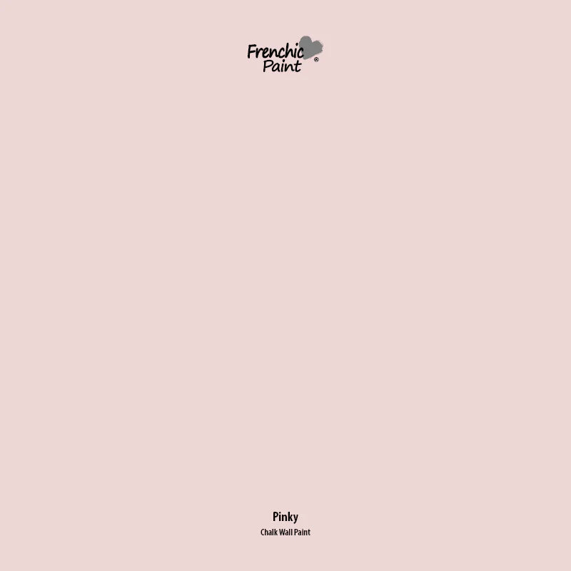Pinky  on upea pastellinen pinkki Frenchic maalisävy, josta saat nyt Peel & Stick sävymallin kotiin, kun suunnittelet seuraavaa remonttia. 