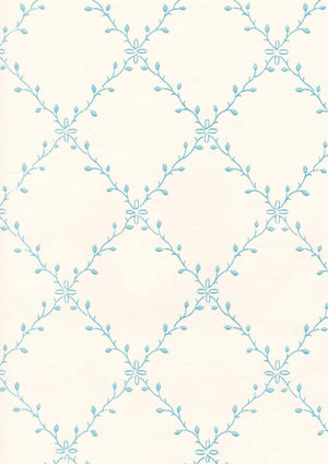 AITA tapetti sini-valkoinen 69352 - tapetti - Frenchic Paint Finland