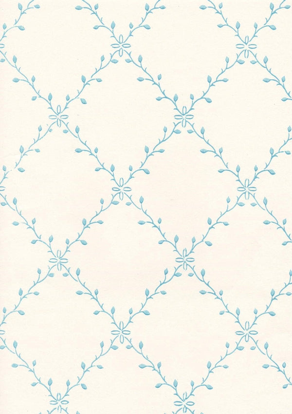 AITA tapetti sini-valkoinen 69352 - tapetti - Frenchic Paint Finland