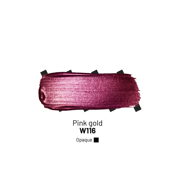 PINK GOLD akryylimuste on runsaspigmenttinen nestemäinen akryylimaali.