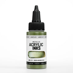 VIHREÄ-KULTA akryylimuste 30mL. 

Akryylimuste on runsaspigmenttinen nestemäinen akryylimaali.
