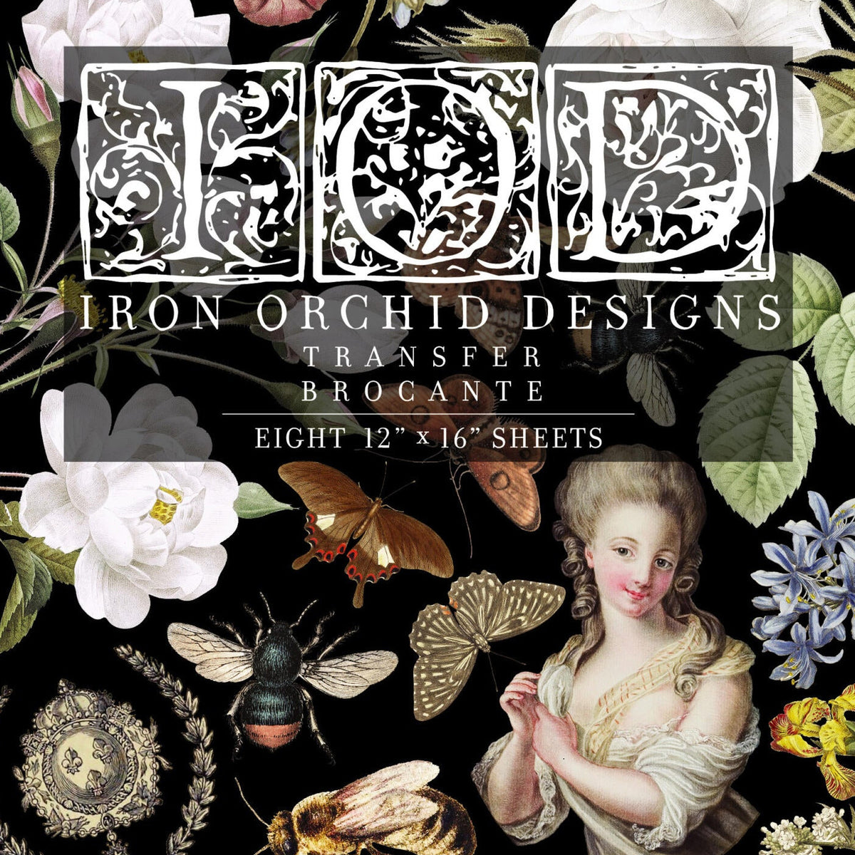 Ranskalaista maalaistyyliä -siirtokuva. Ihanan helpot ja näyttävät siirtokuvat kalusteiden viimeistelyyn. 