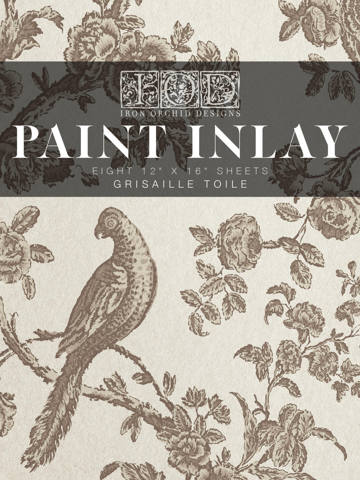 Grisaille Toile - Paint Inlay - Paint inlay iod - Frenchic Paint Finland