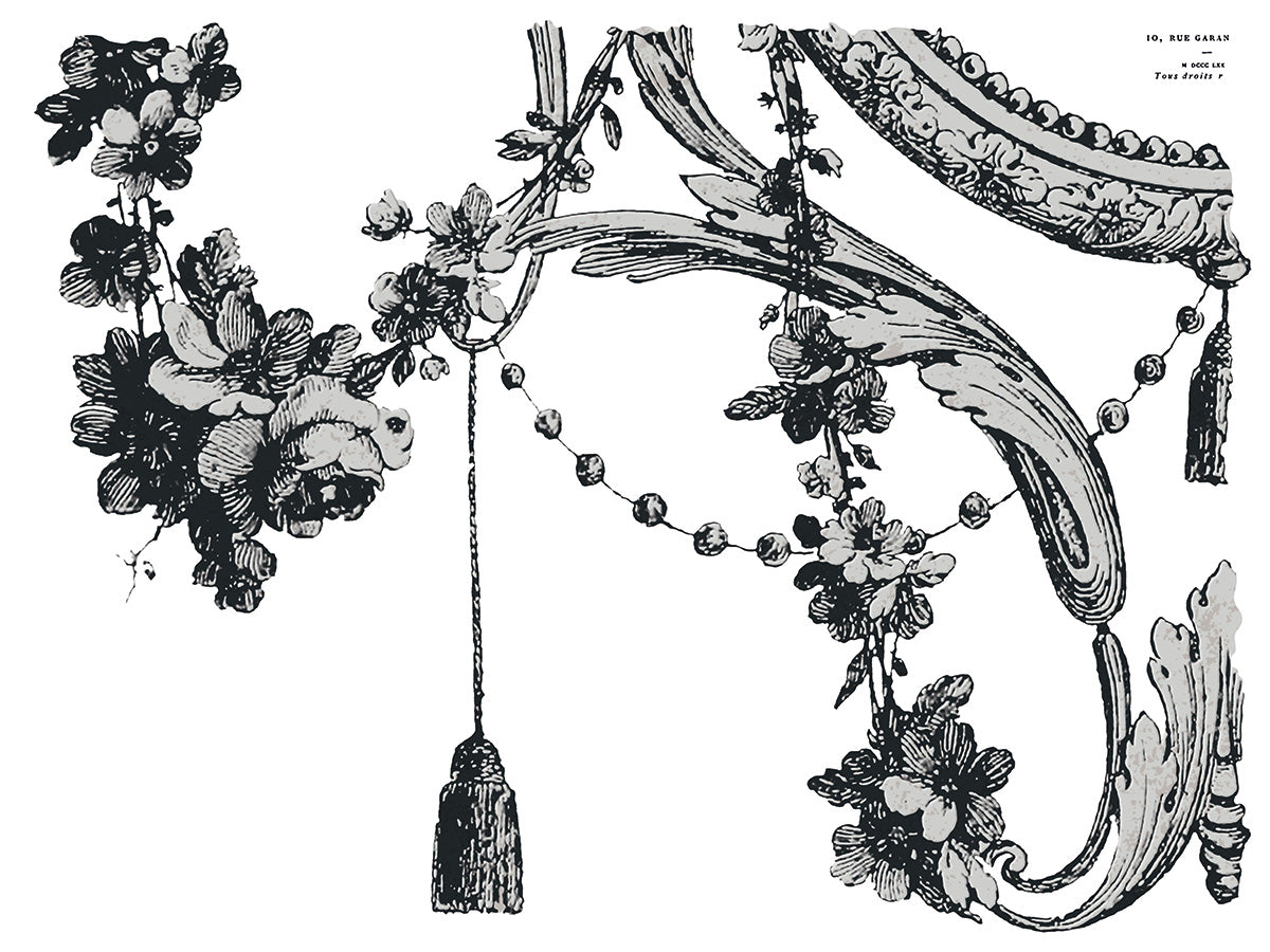 Klassinen Ornamentti - siirtokuva - Siirtokuva - Frenchic Paint Finland