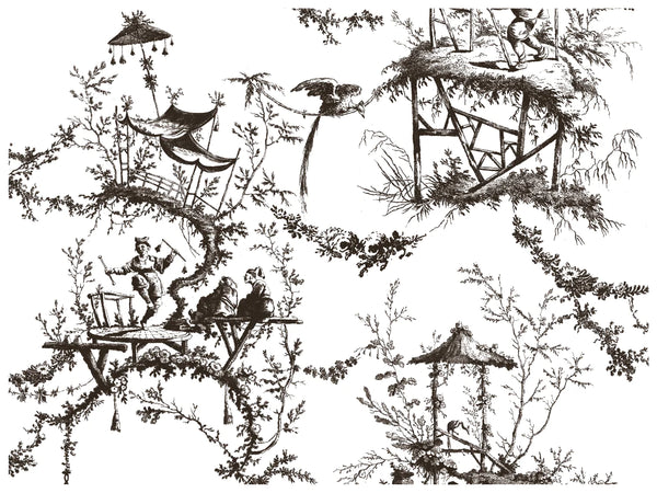 Petits Parasols - Paint Inlay - Paint inlay iod - Frenchic Paint Finland