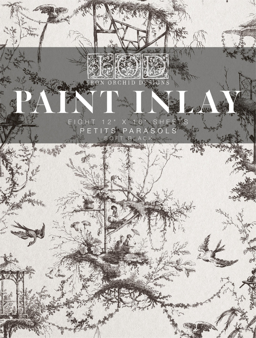 Petit Parasols iod paint inlay frenchic paint finland koristemaalaus. 
