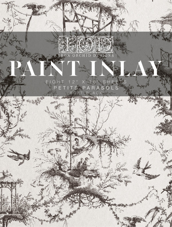 Petits Parasols - Paint Inlay - Paint inlay iod - Frenchic Paint Finland