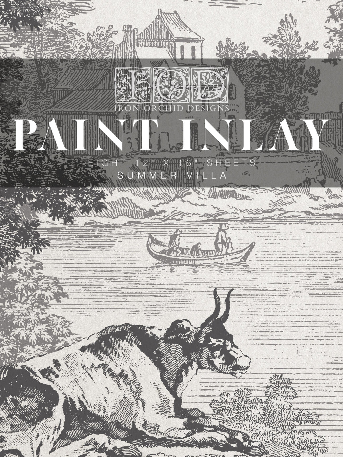 Summer Villa - Paint Inlay - Paint inlay iod - Frenchic Paint Finland