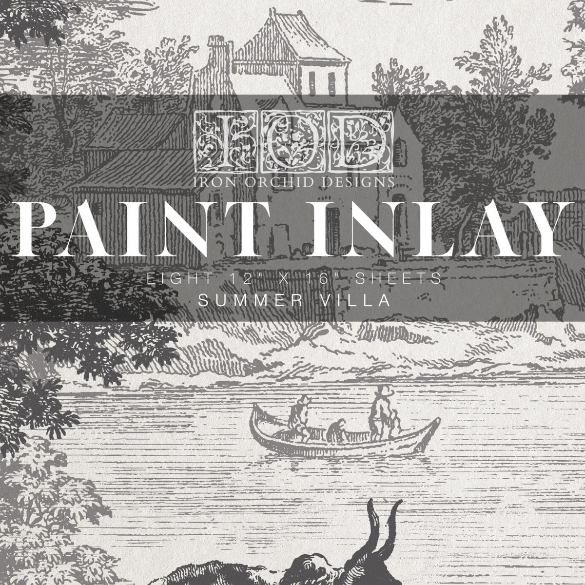Summer Villa iod paint inlay frenchic paint finland koristemaalaus. 