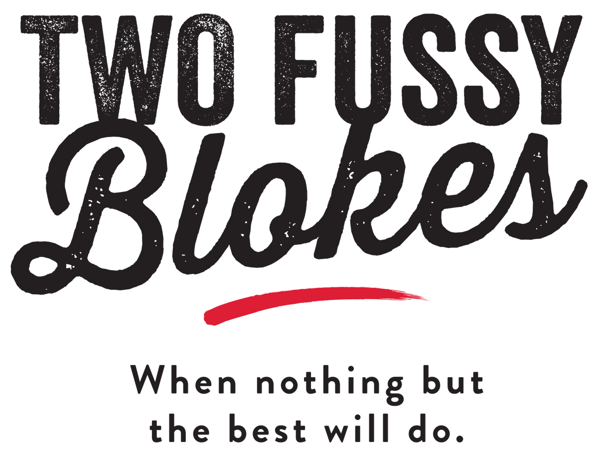 Two Fussy Blokes sarjan laadukkaat Maalaustarvikkeet  nyt Suomessa Frenchic verkkokaupasta. 