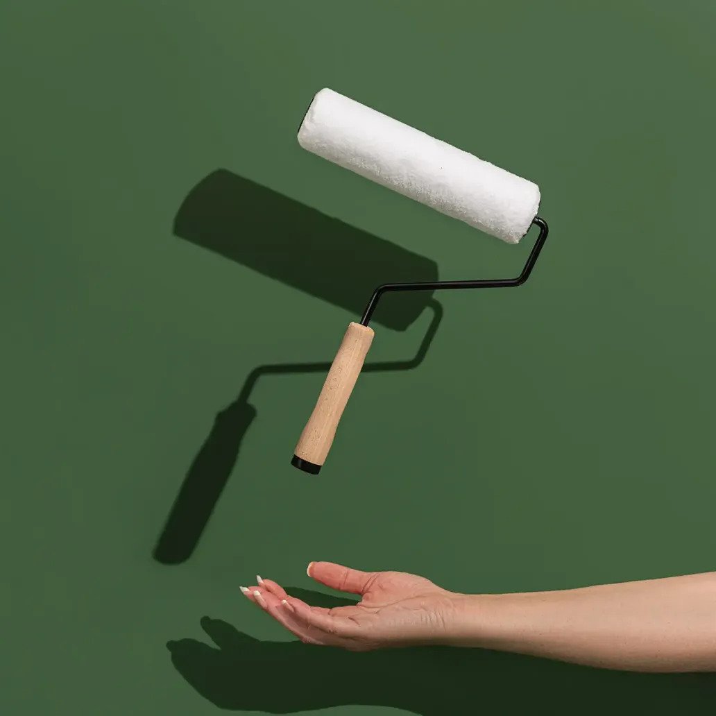 Erittäin kestävä ammattimaalarin hylsytelavarsi.