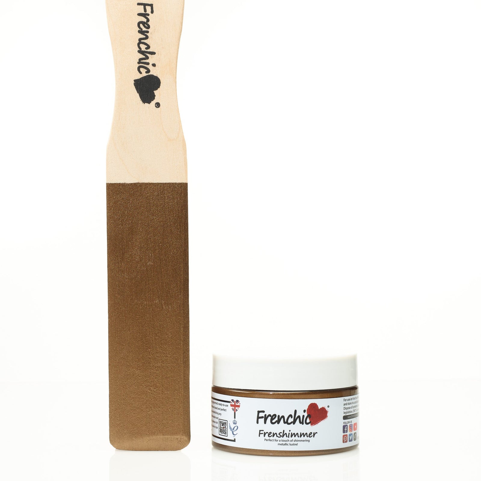 Rusty O'Bronze on vanhan pronssin sävyinen valmis patinamaali Frenshimmer sarjasta. 